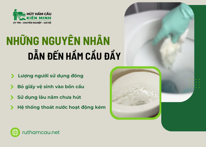 Các nguyên nhân gây tình trạng hầm cầu đây
