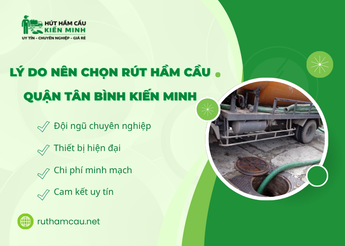 Rút hầm cầu uy tín, nhanh chóng tại Quận Tân Bình